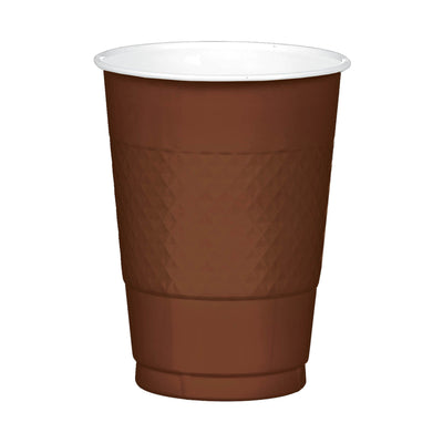 Choc Brown 16 Oz Pl Cup 20 Ct/Disc