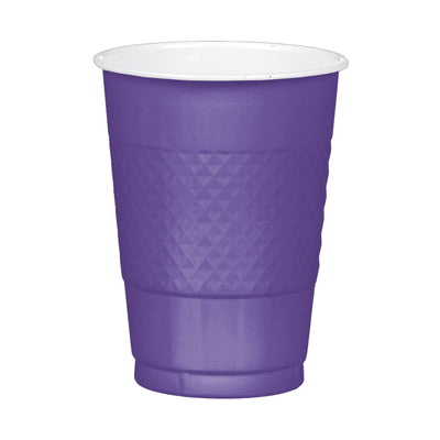 16 Oz Plastic Cups - Purple