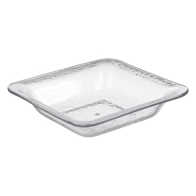 112 Oz Square Bowl - Clear