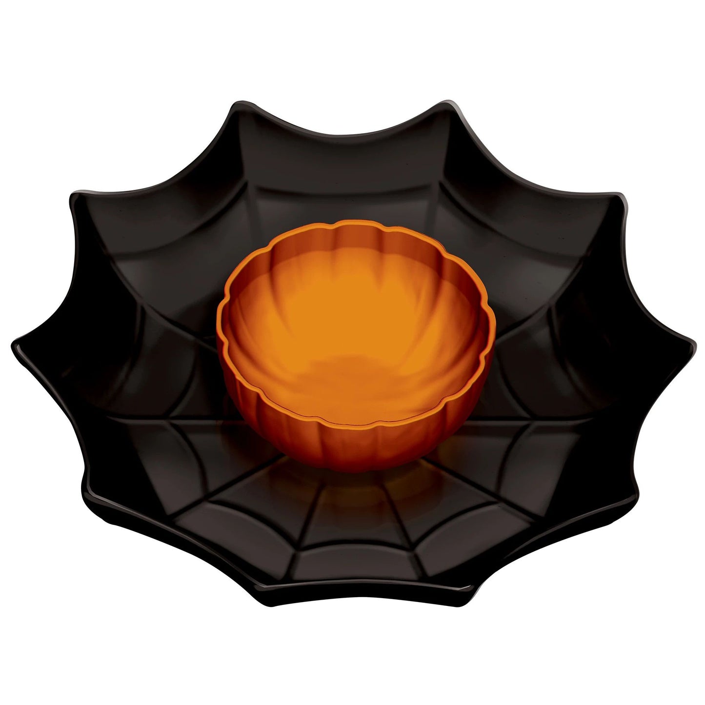 Halloween Chip And Dip Platter & Bowl
