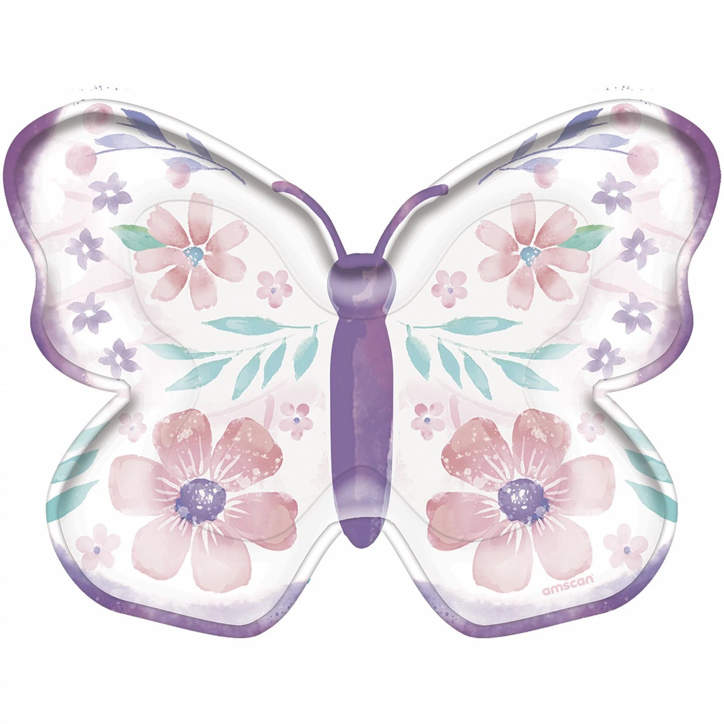 Flutter 7In Butterfly Shaped Plates