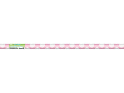 Lovely Pink Dots Giftwrap Roll, 30Â€ X 5Ft