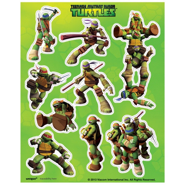 Teenage Mutant Ninja Turtles Sticker Sheets, 4Ct