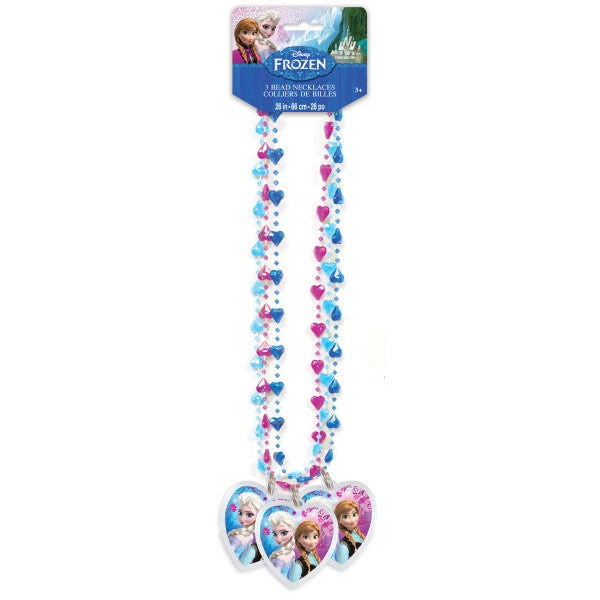 Frozen Beaded Necklaces – 3 Pack