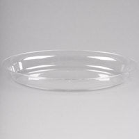 21 X 14In White Oval Tray - Each