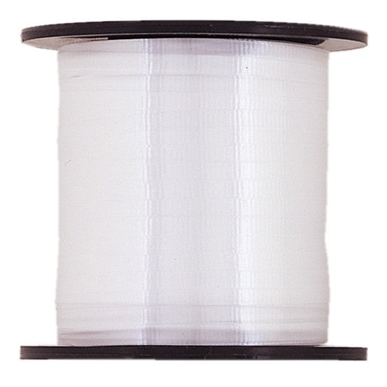 White Curl Ribbon 500 Yds