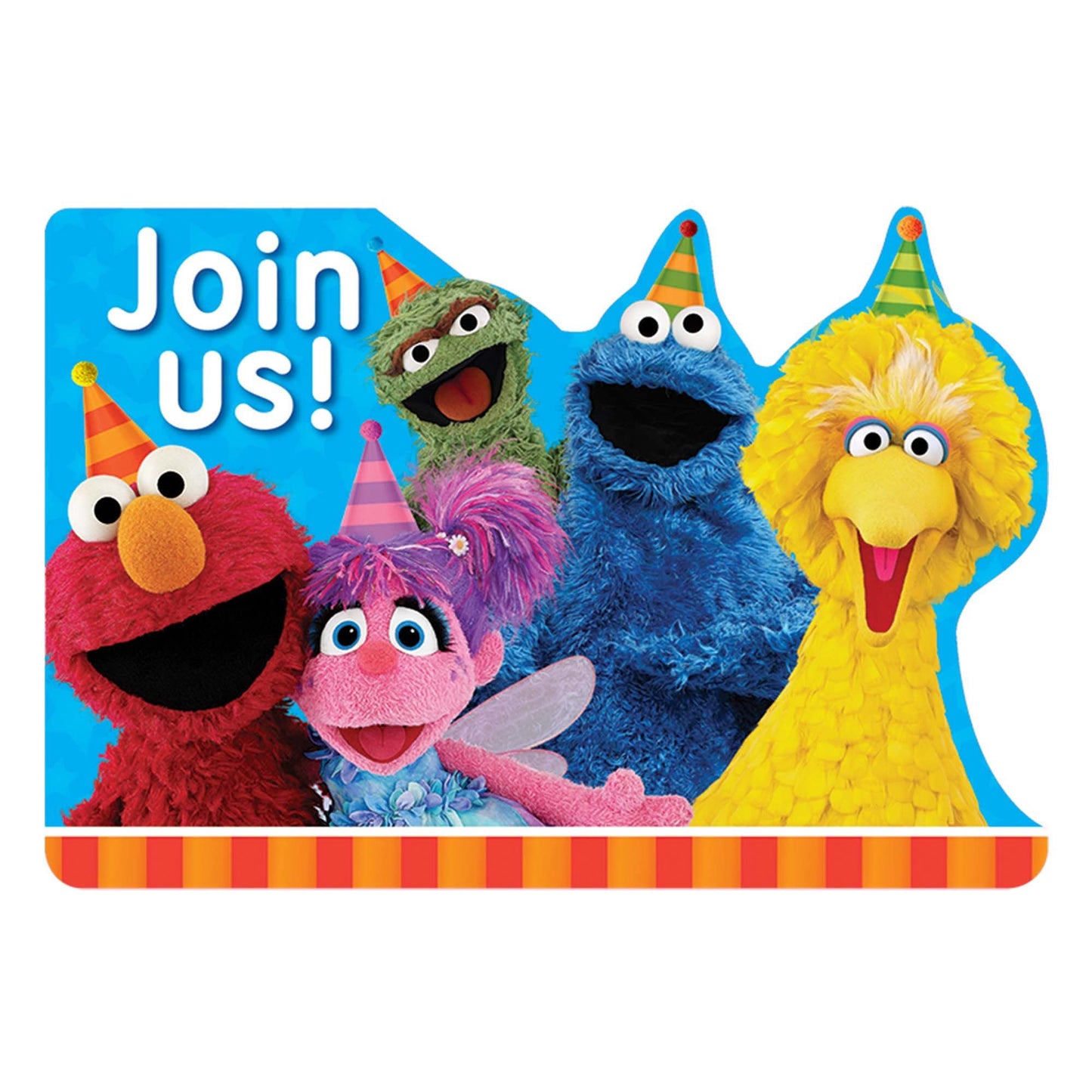 Sesame Streetâ® Postcard Invitations