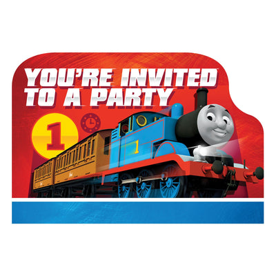 Thomas All Aboard Postcard Invitations