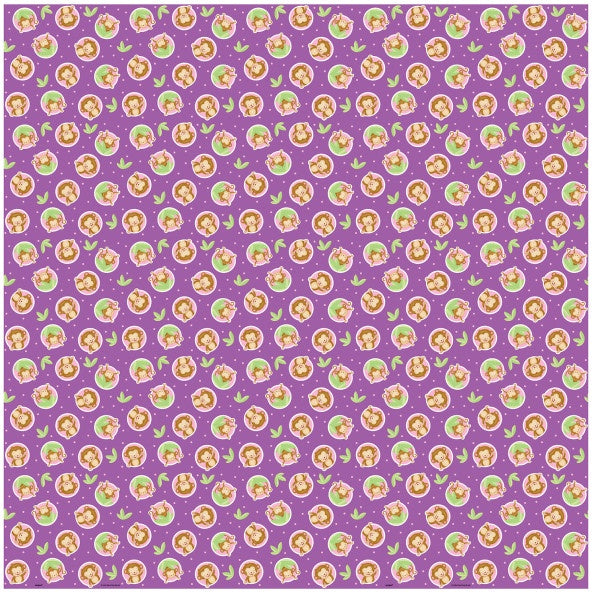 Girl Monkey Baby Shower Gift Wrap, 30" X 5 Ft