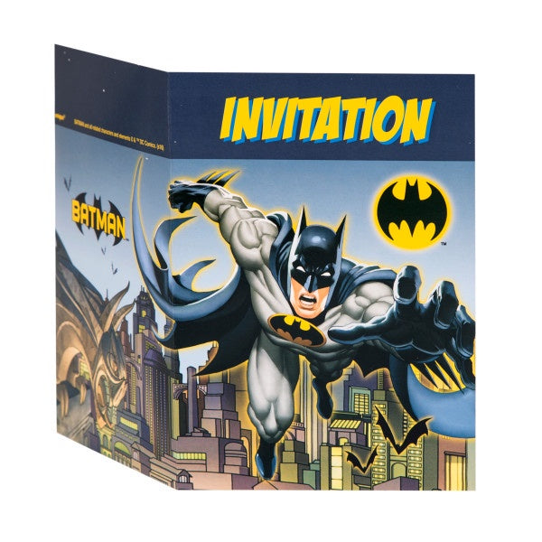 Batman Invitations, 8Ct