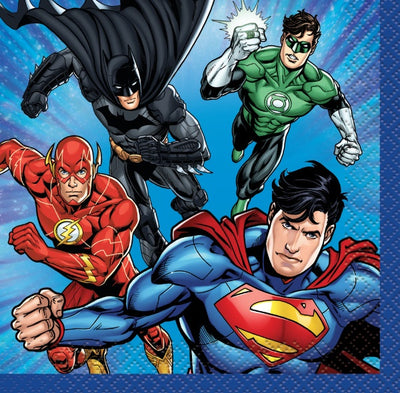 Justice League Beverage Napkins