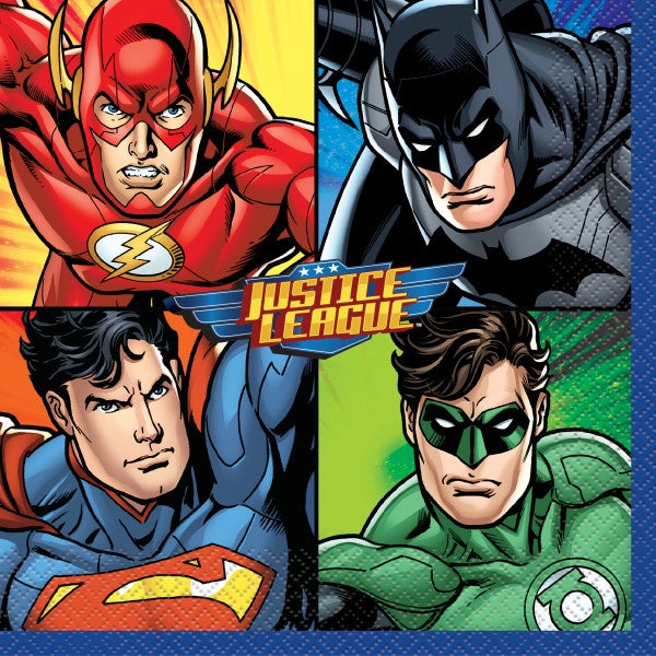 Justice League Lunch Napkins