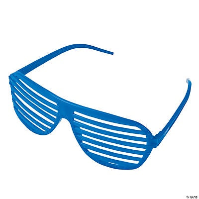 Blue Shutter Shades