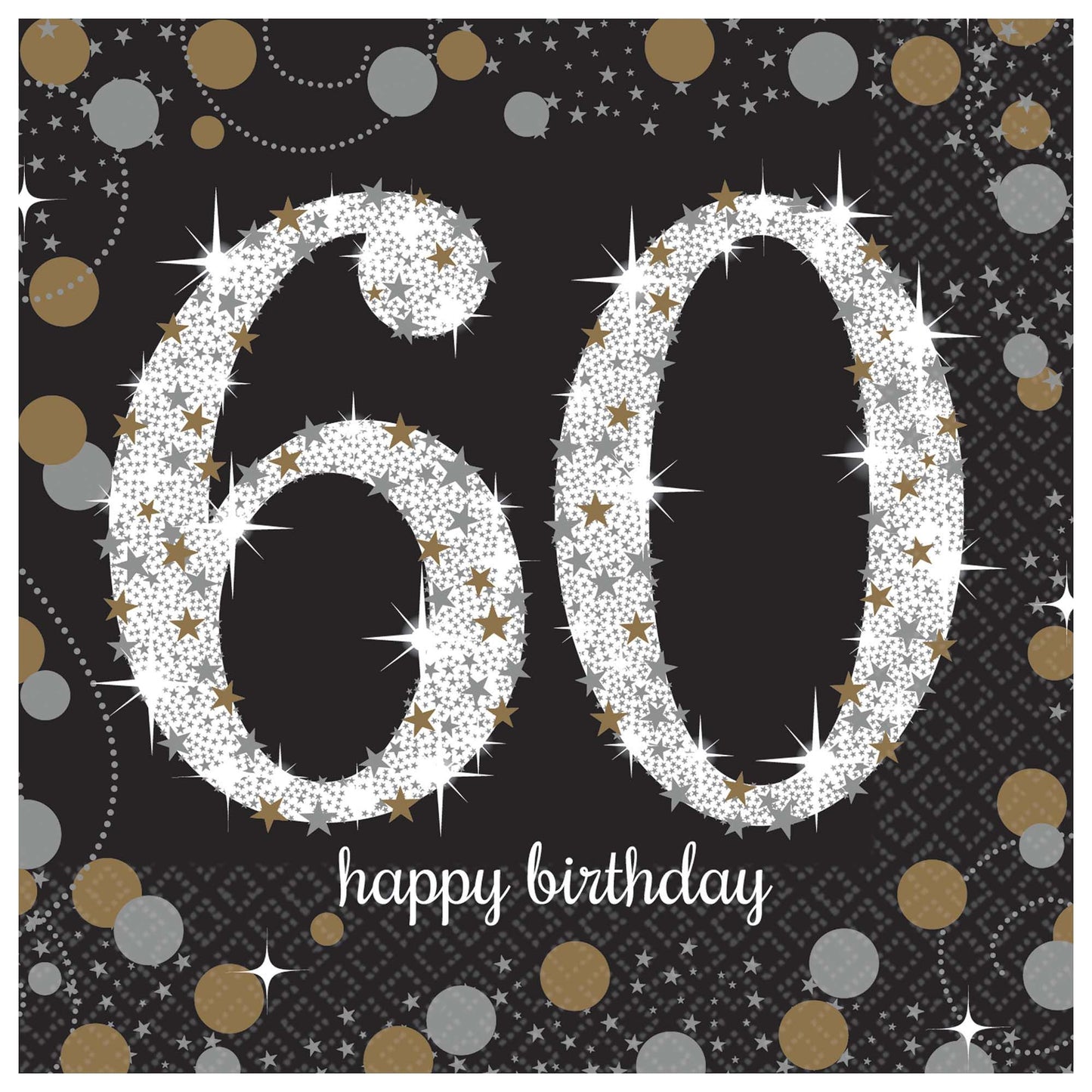 Sparkling Celebration 60 Beverage Napkins