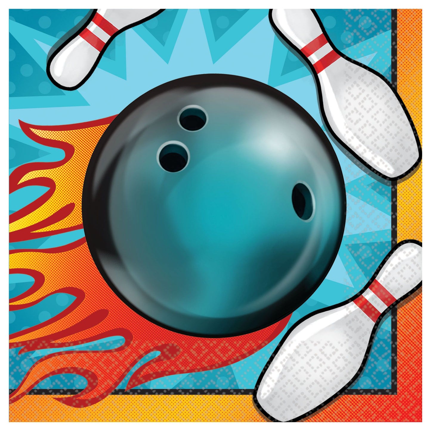Bowling Beverage Napkins