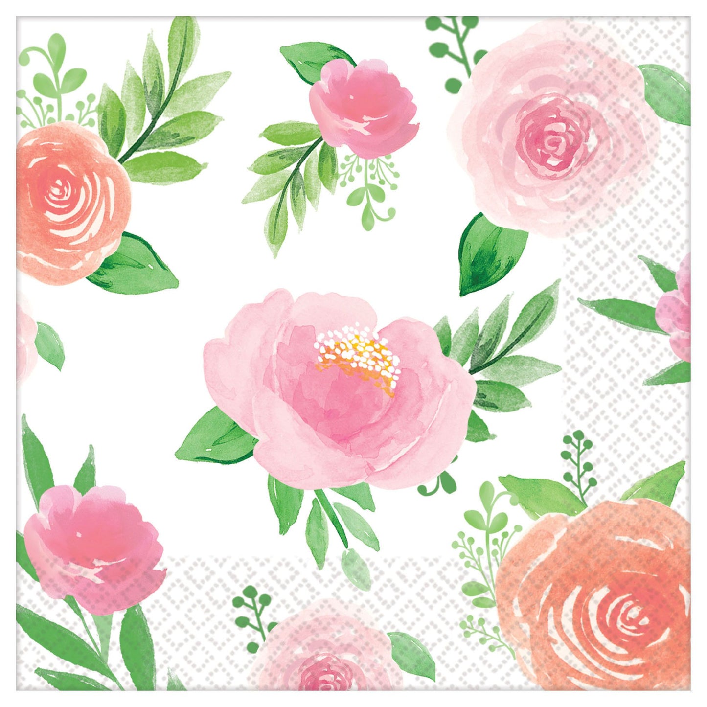 Floral Baby Bev Napkins