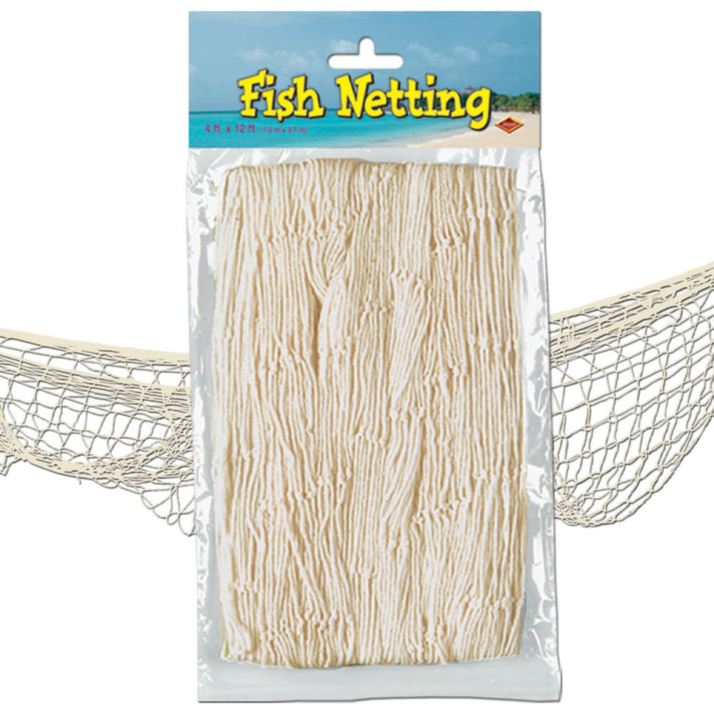 Fish Netting - Natural White