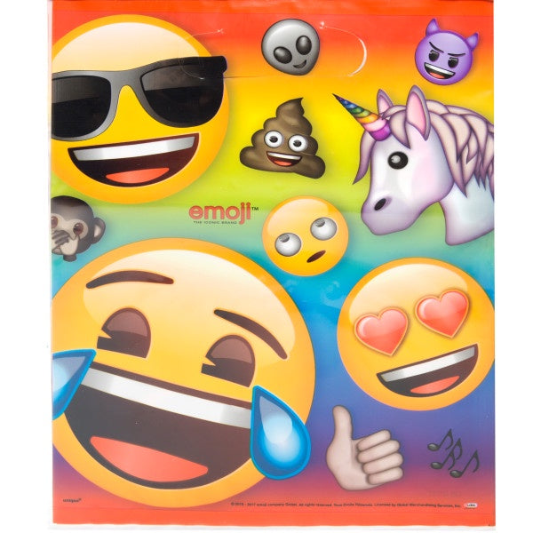Emoji Loot Bags,8Ct/Disc