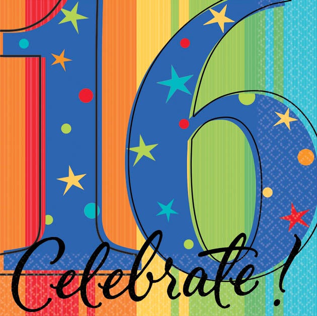 Year To Celebrate Bev Napkins#16/Disc
