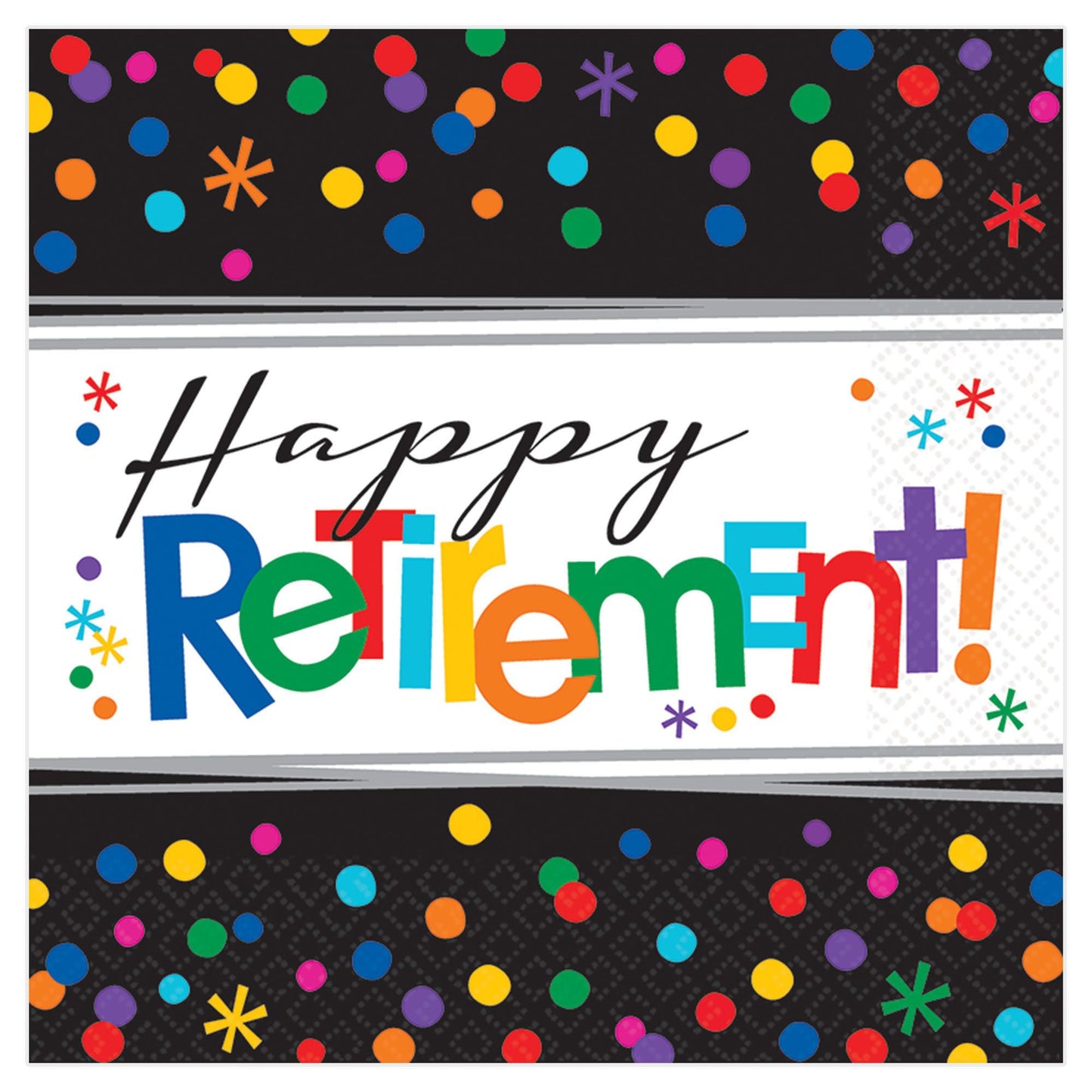Officially Retired Luncheon Napkins