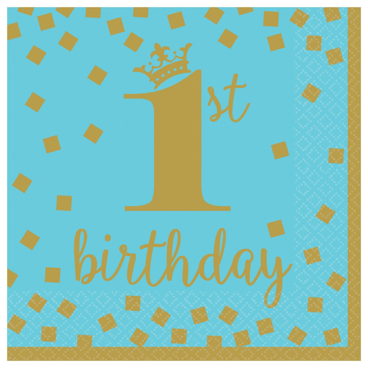 1St Birthday Boy Luncheon Napkins