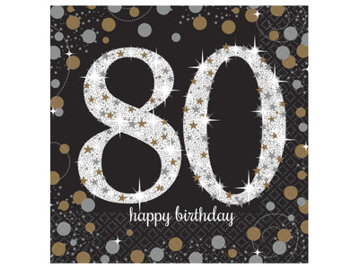 Sparkling Celebration 80 Luncheon Napkins
