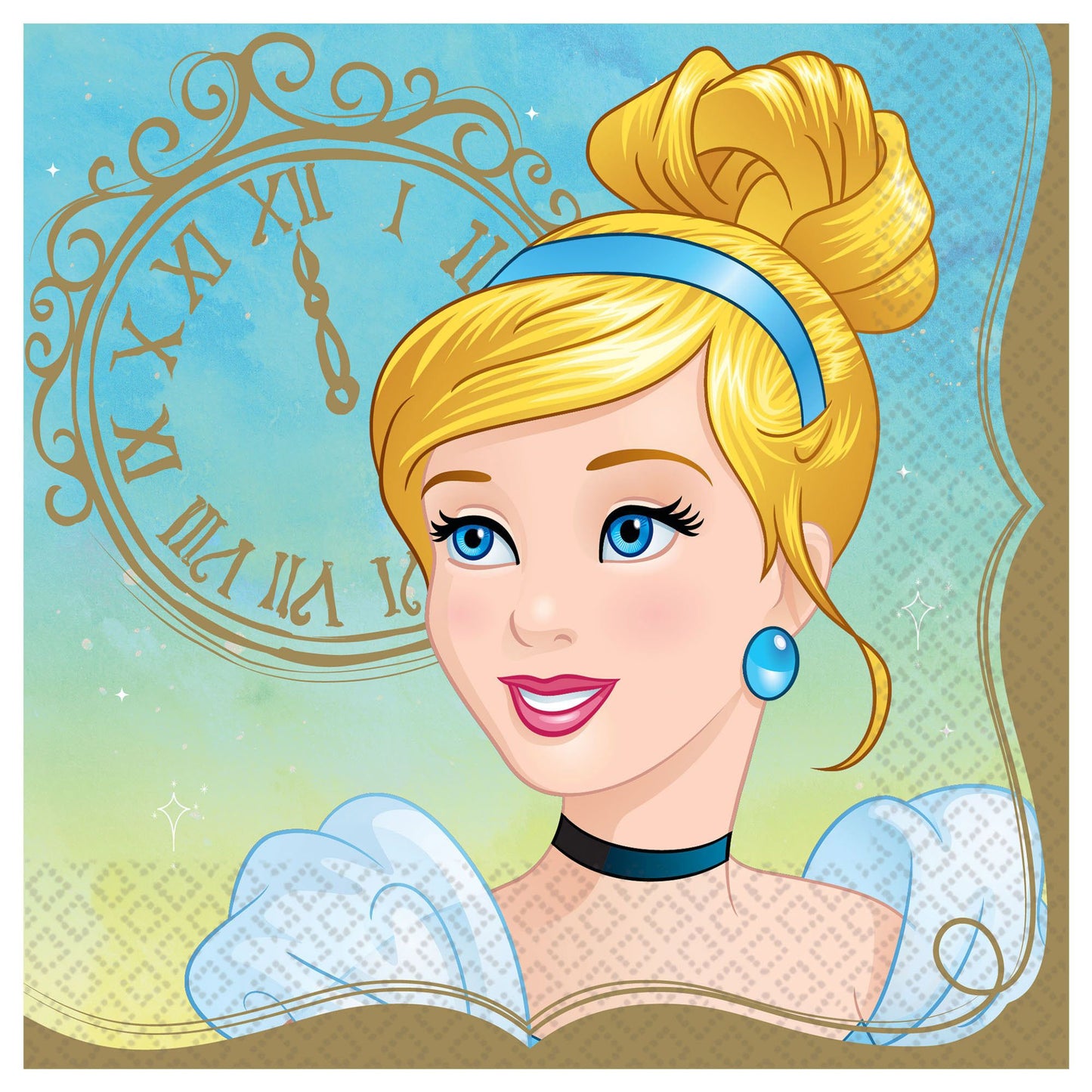 Disney Princess Lunch Napkins-Cinderella