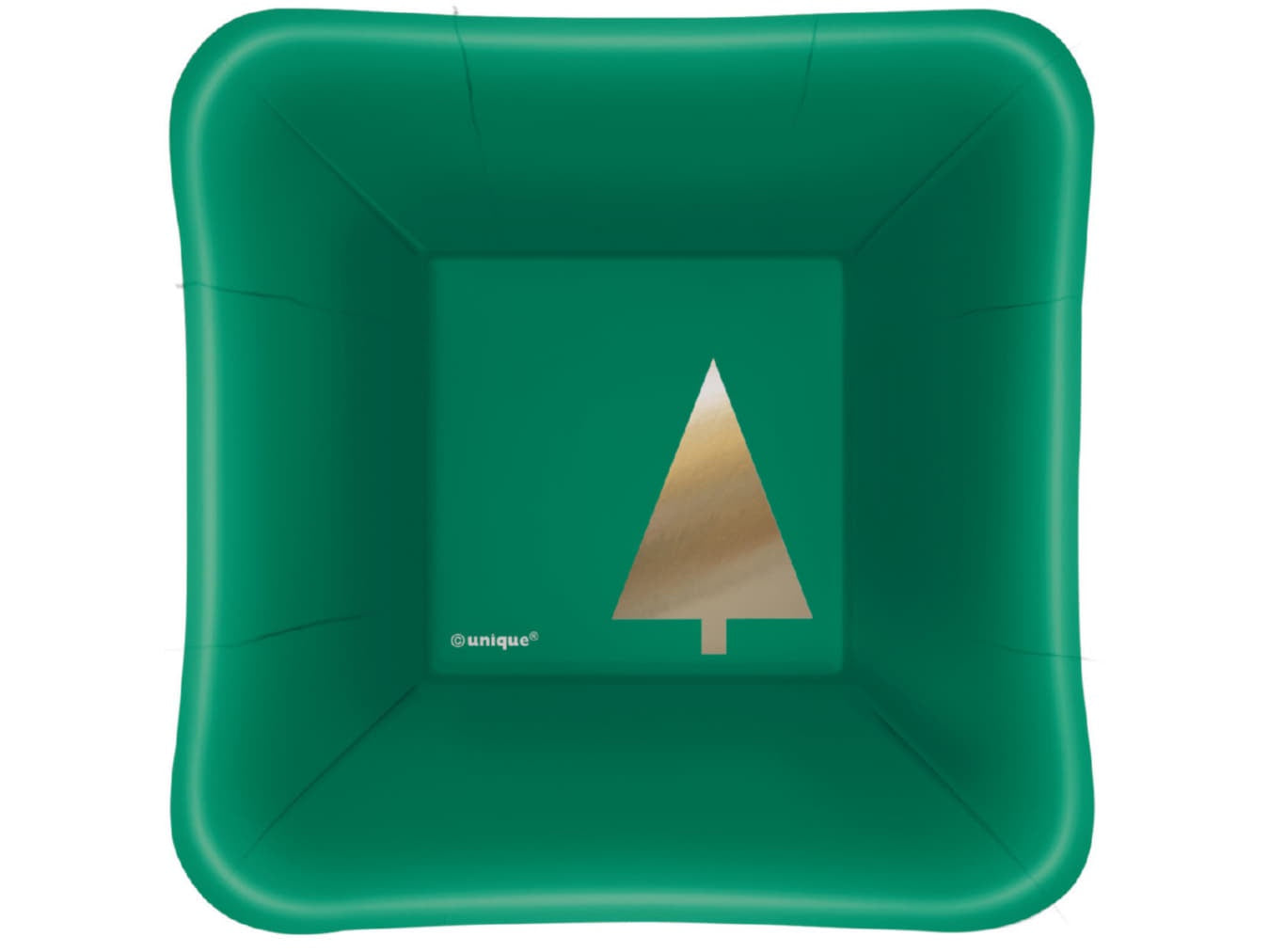 Foil Stamped Chic Christmas 5In Appitizer Plates, 8Ct