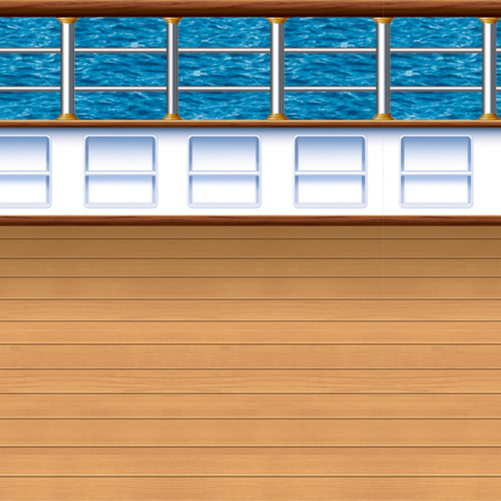 Cruise Ship Deck Backdrop - Insta - Theme