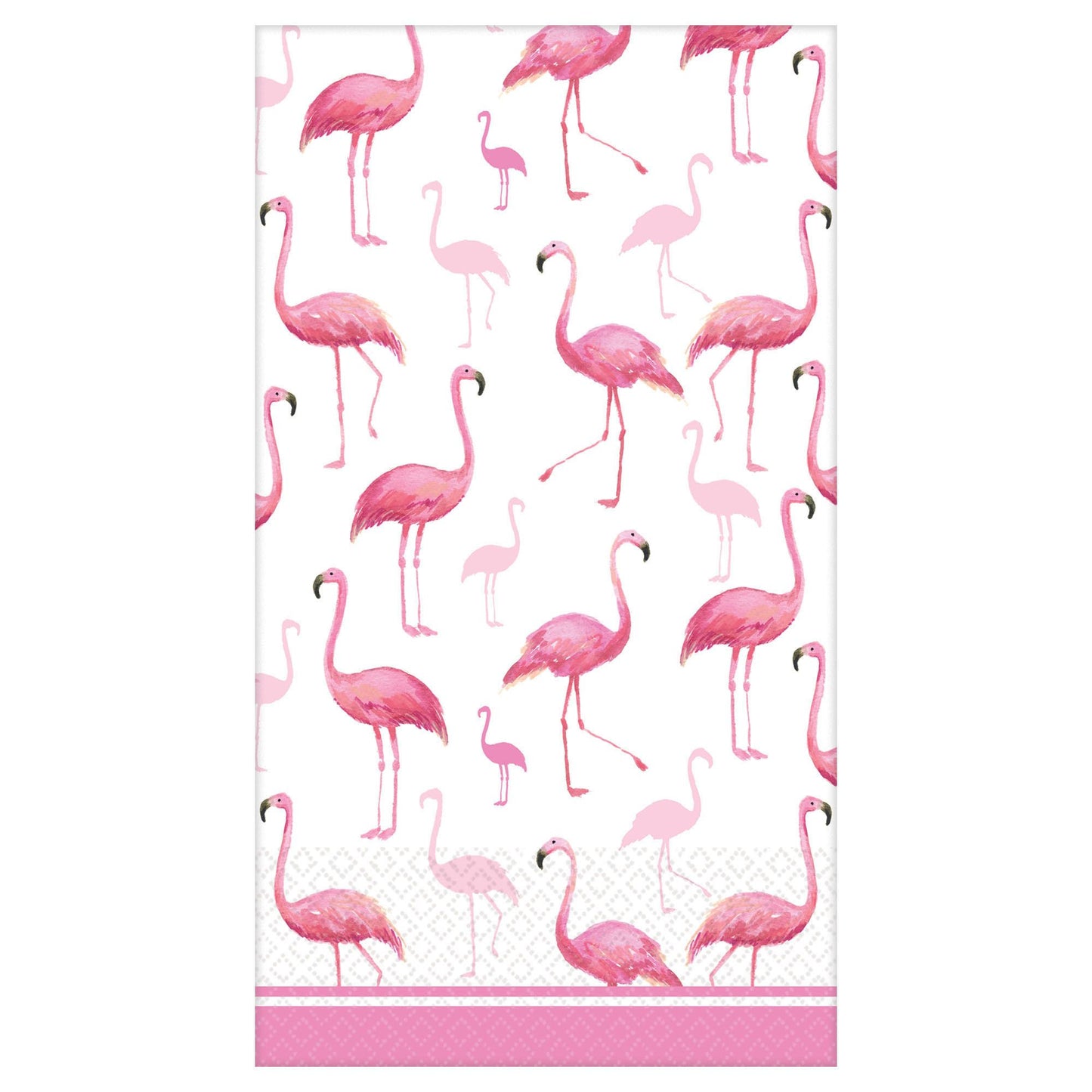 Flamingo Flock Guest Towels
