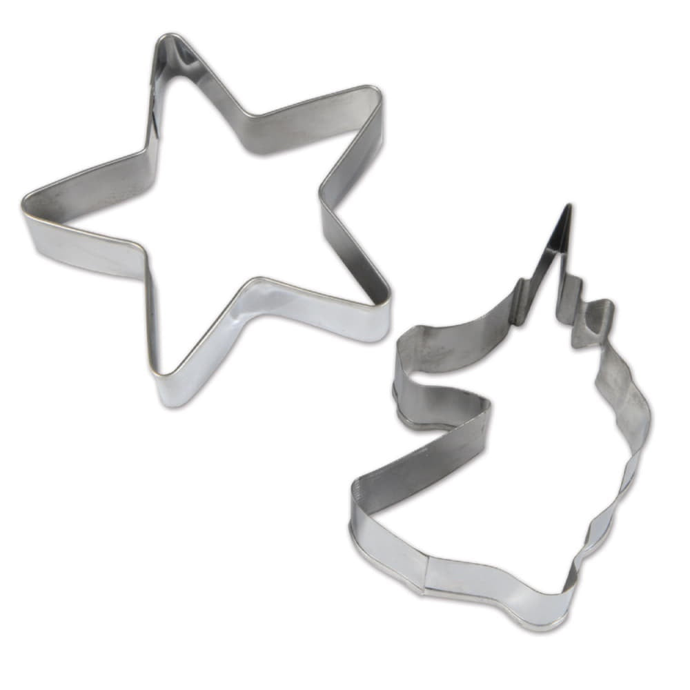 Unicorn Cookie Cutters - 2Pcs
