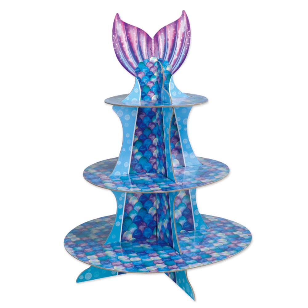 Mermaid Cupcake Stand - 16In