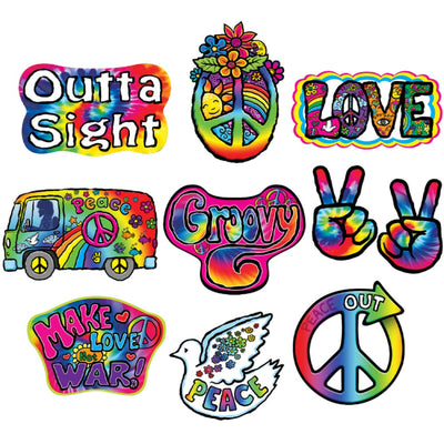 60'S Cutouts - 10Pcs
