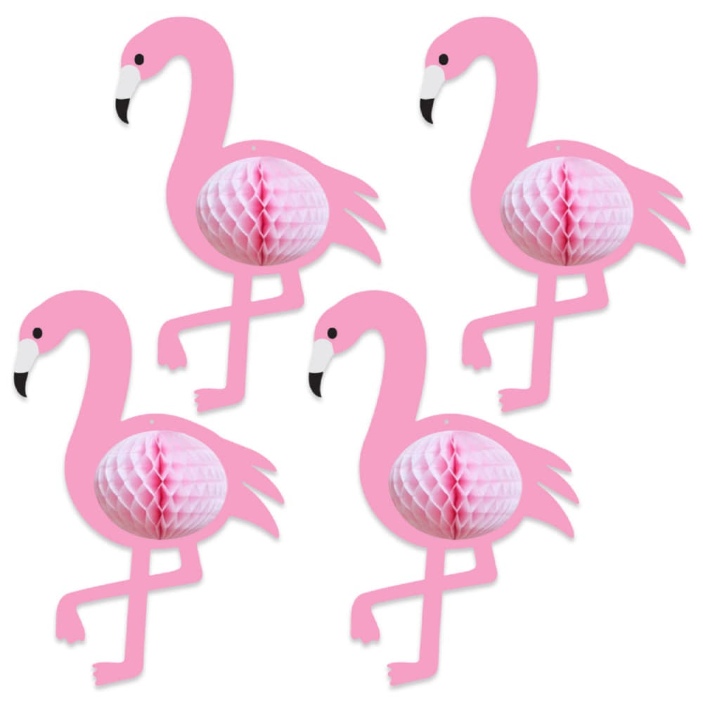 Tissue Flamingos - 4Pcs