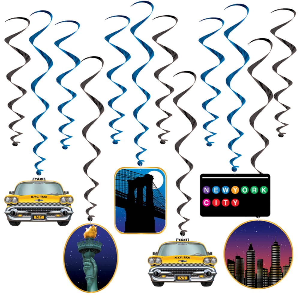 New Yorkcity Whirls - 12Pcs