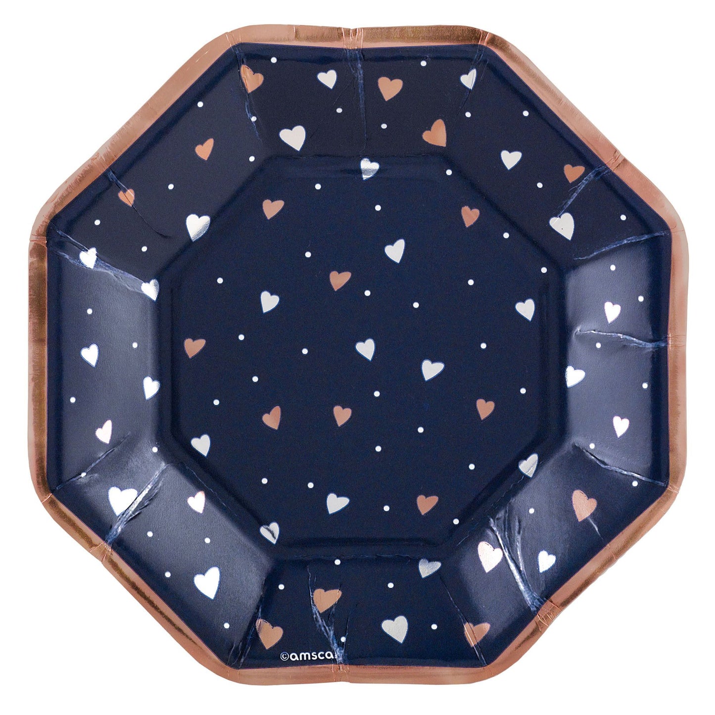 Navy Bridal 7" Plates