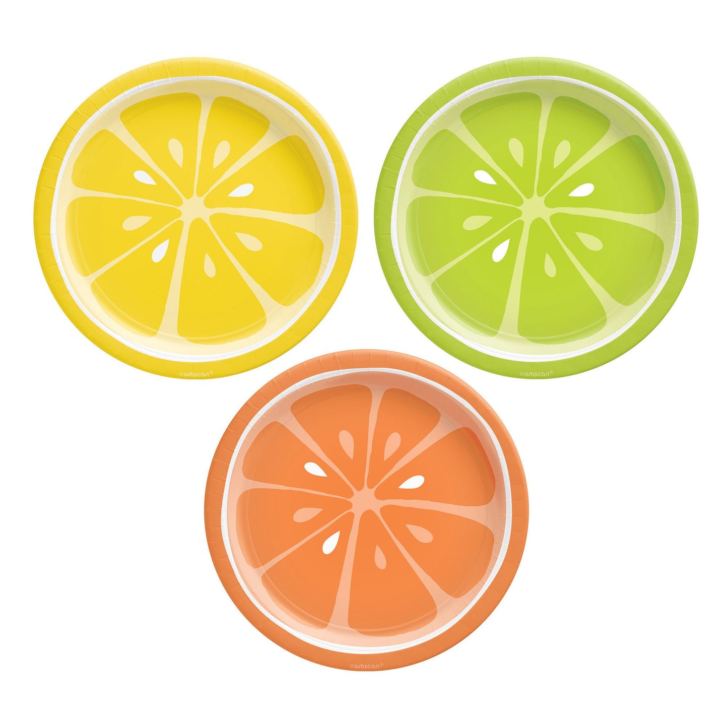 Tutti Fruity 7In Plates