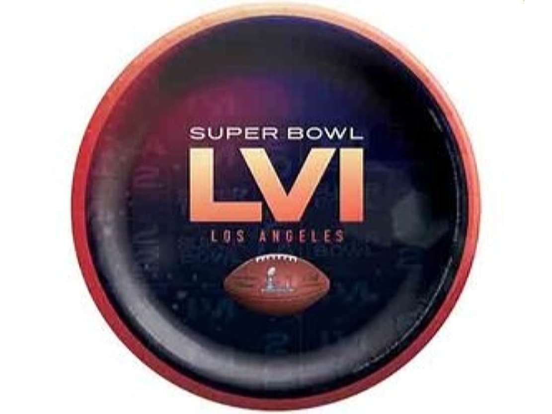 Superbowl Lvi 56Th 7In Plates