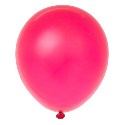 12" Magenta Latex Balloons - 10Pk