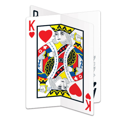 3 - D Playing Card Centerpiece