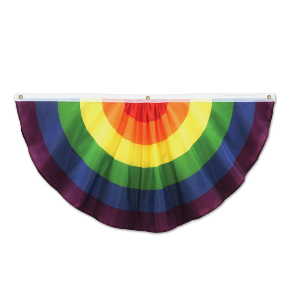 Rainbow Fabric Bunting - 4Ft