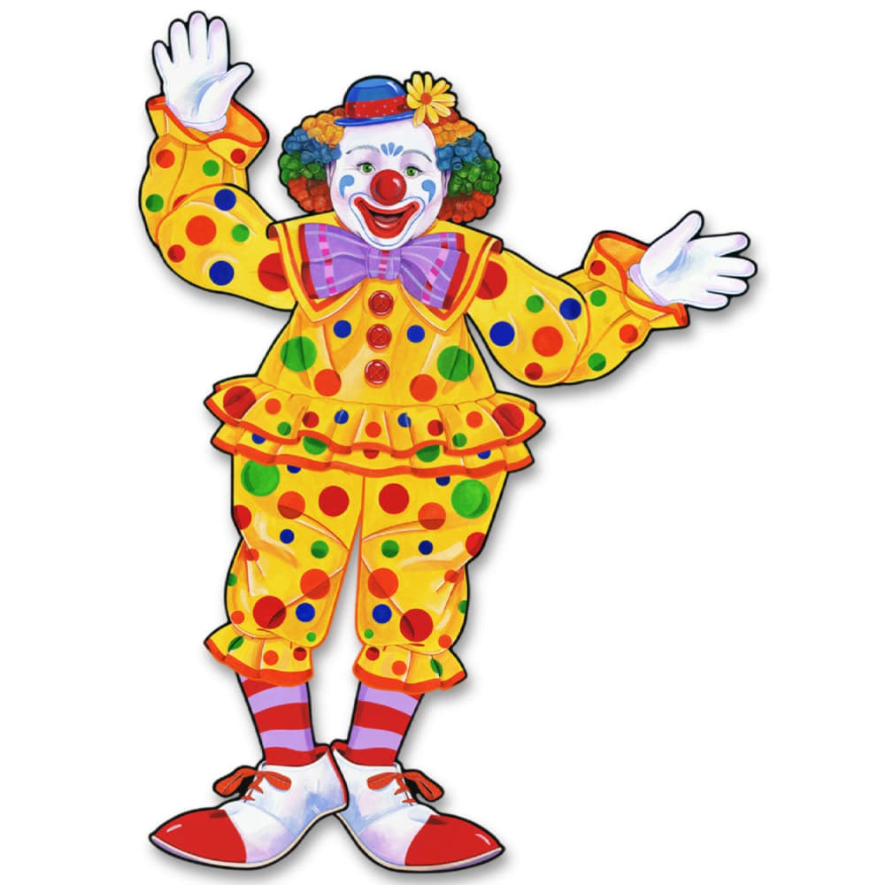 30In Jointed Circus Clown