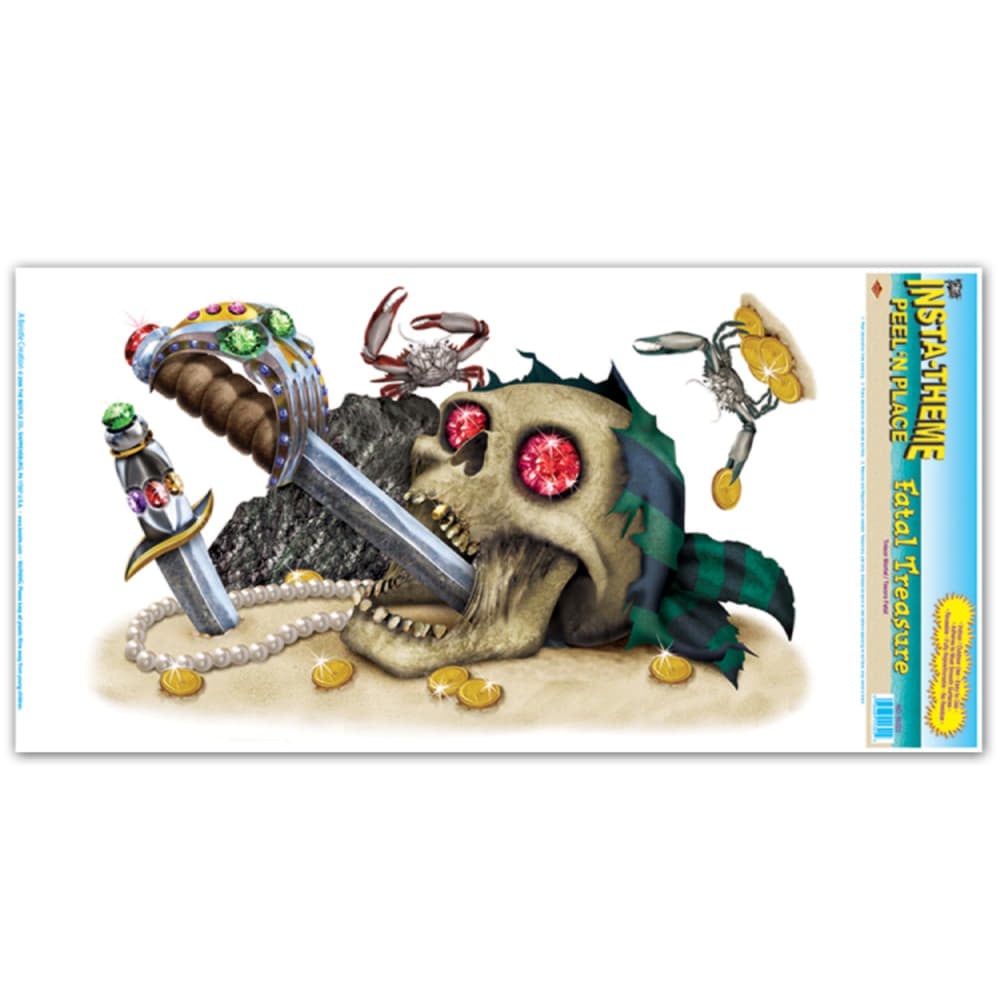 Fatal Treasure Peel and Place Decor