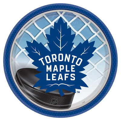 Toronto Maple Leafs 9In Plates
