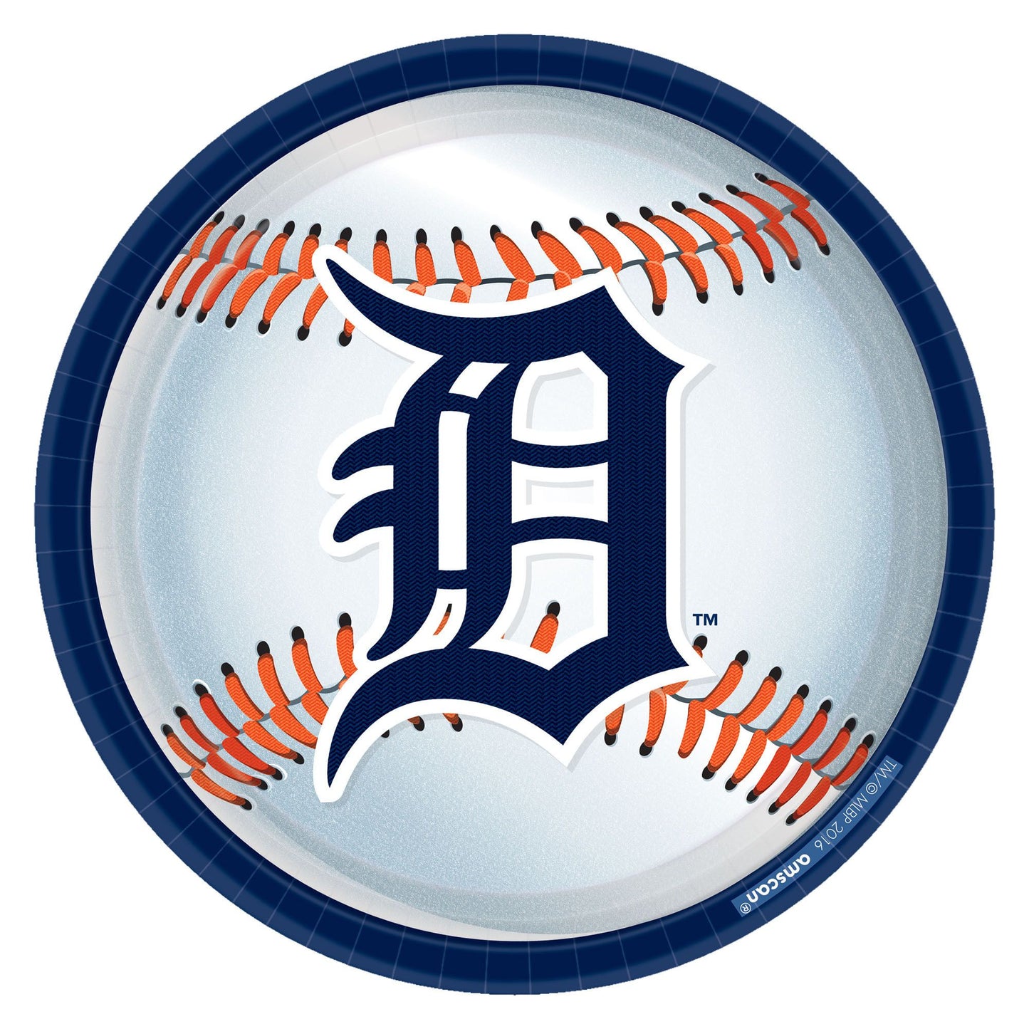 Detroit Tigers Round 9In Plates
