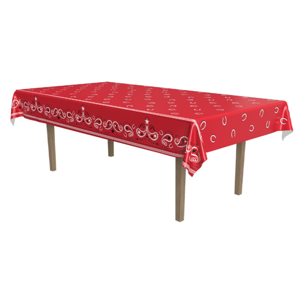 Plastic Tablecover - Western