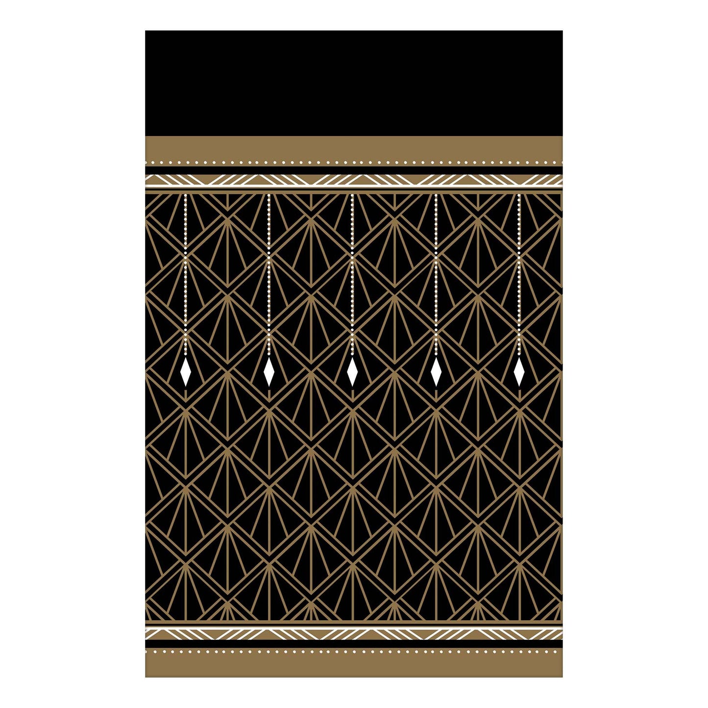 Glitz & Glam Plastic Table Cover