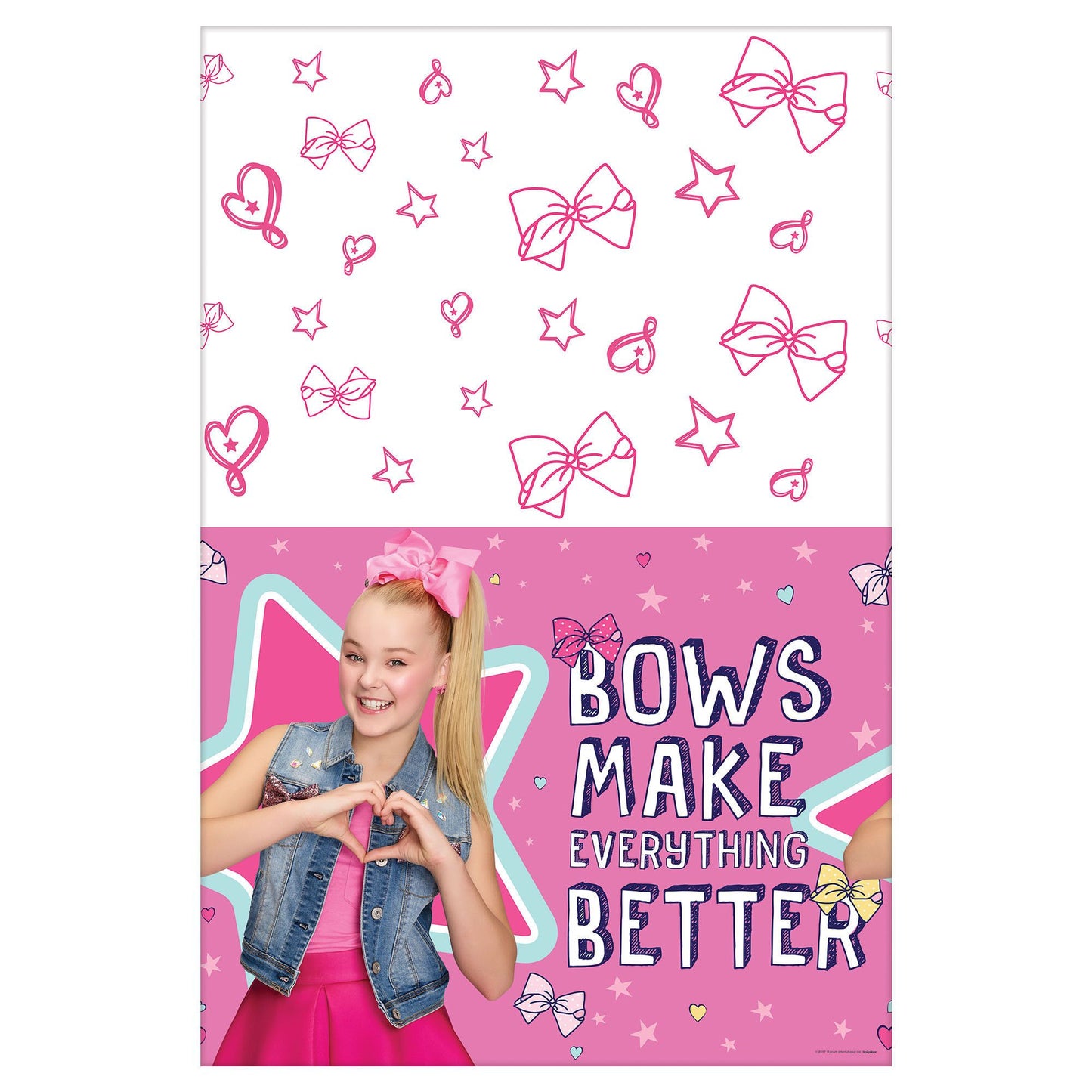Jojo Siwa Paper Table Cover