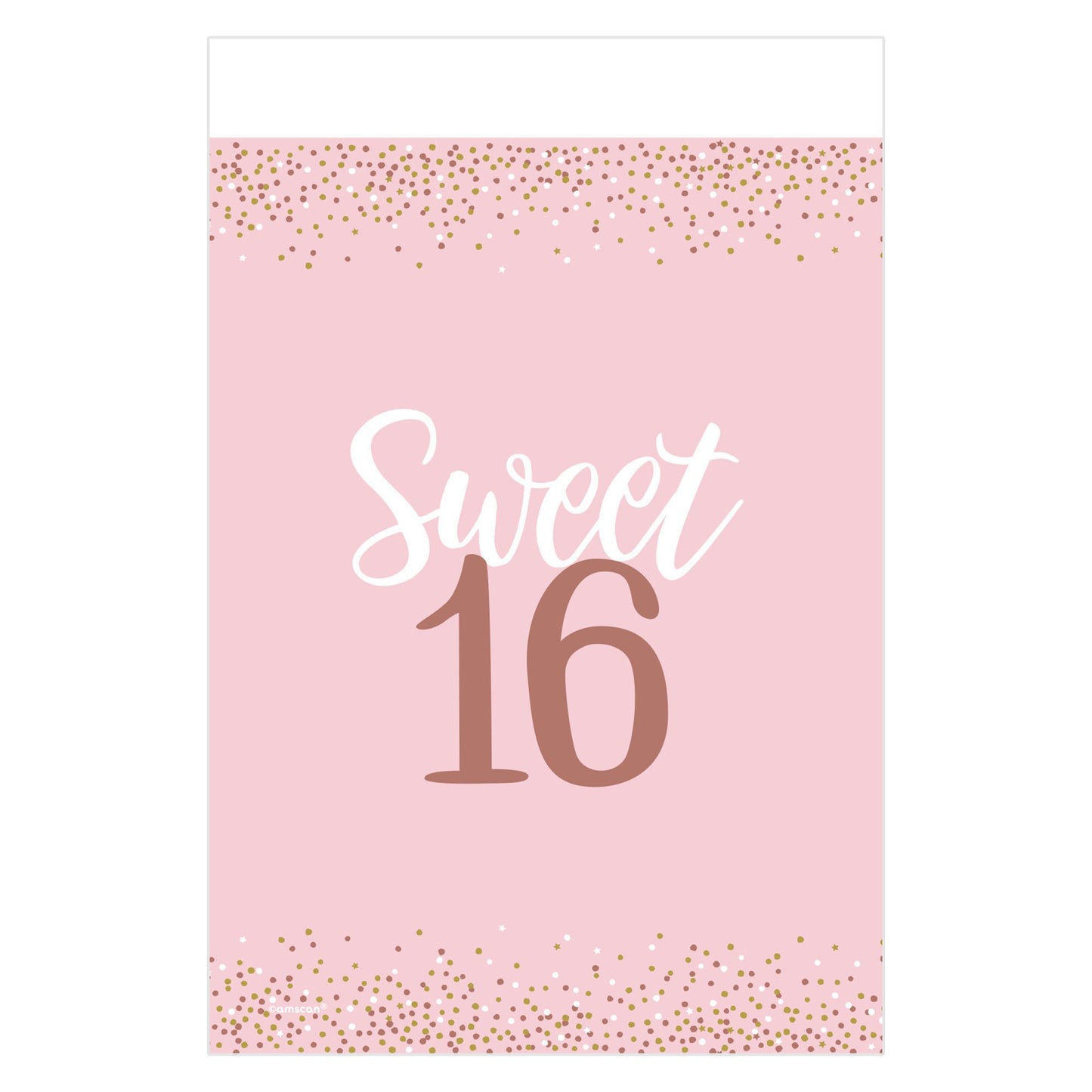 Blush Sixteen Plastic Tablecover