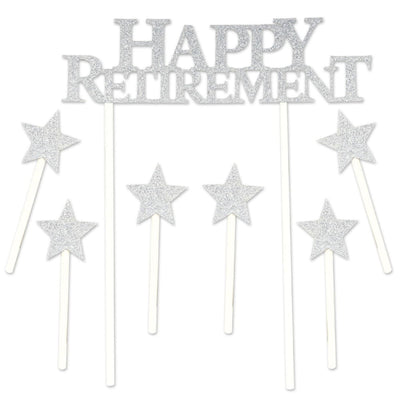 Happy Retirement Cake Topper